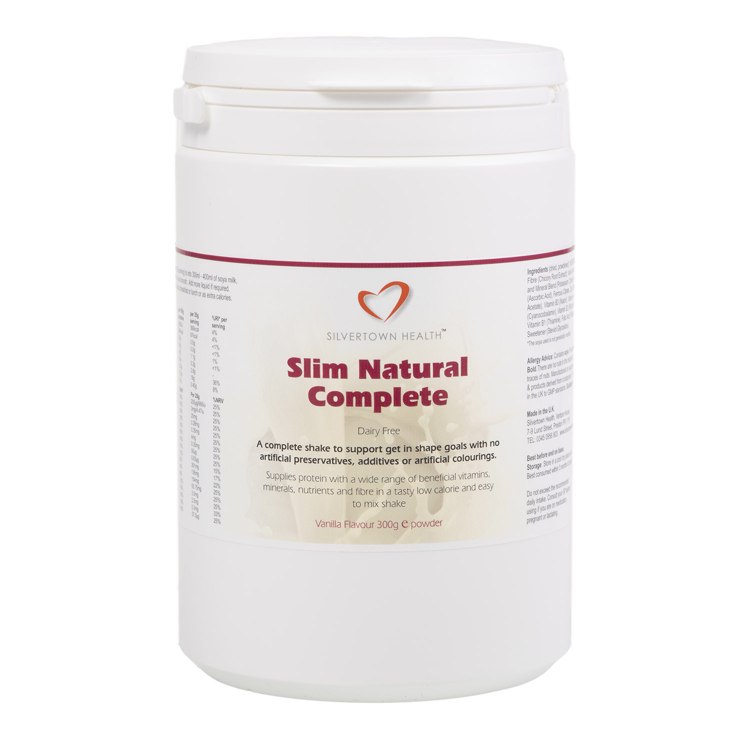 Slim Natural Complete - Vanilla 300g